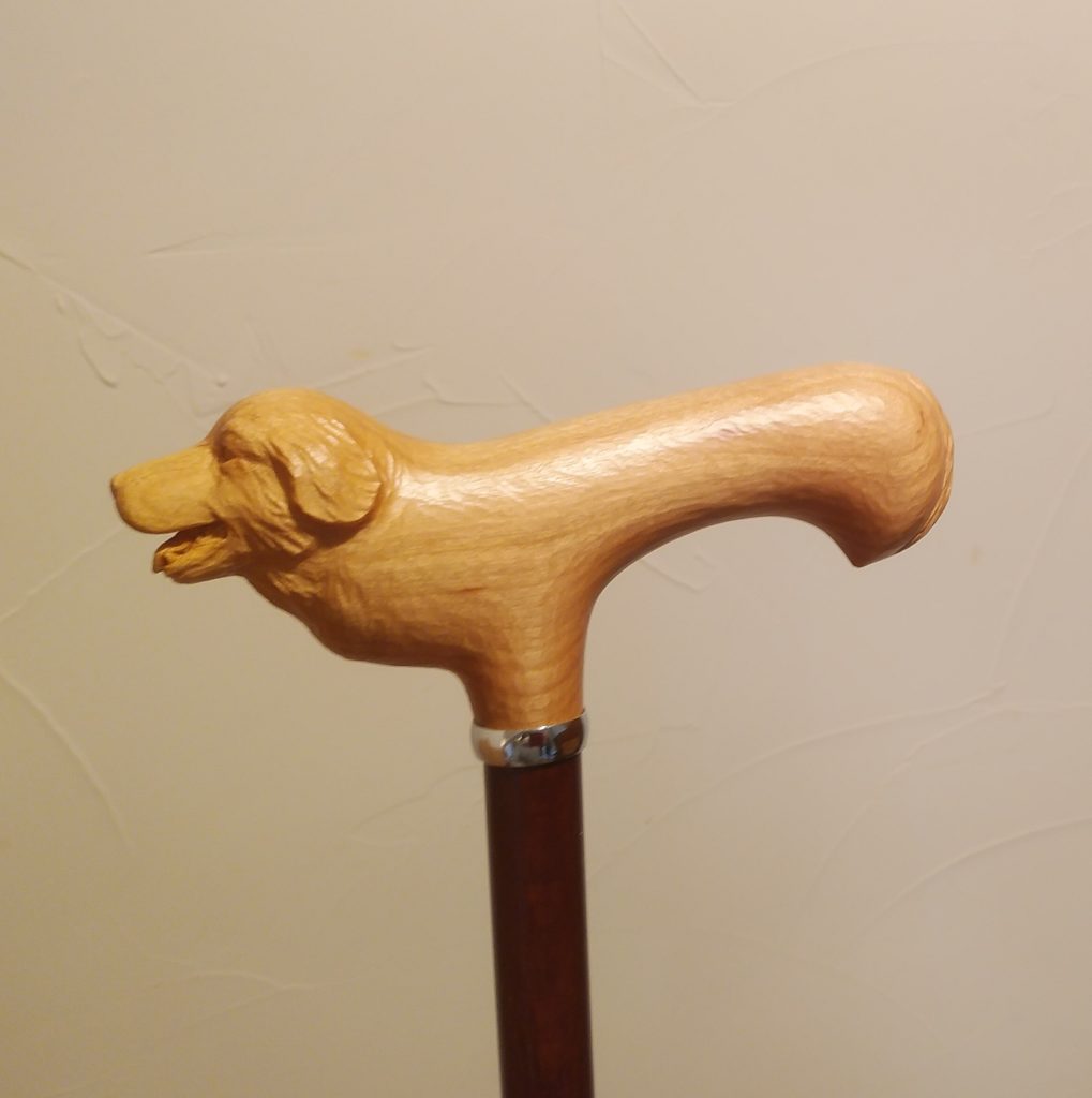木彫り犬のスッテキ